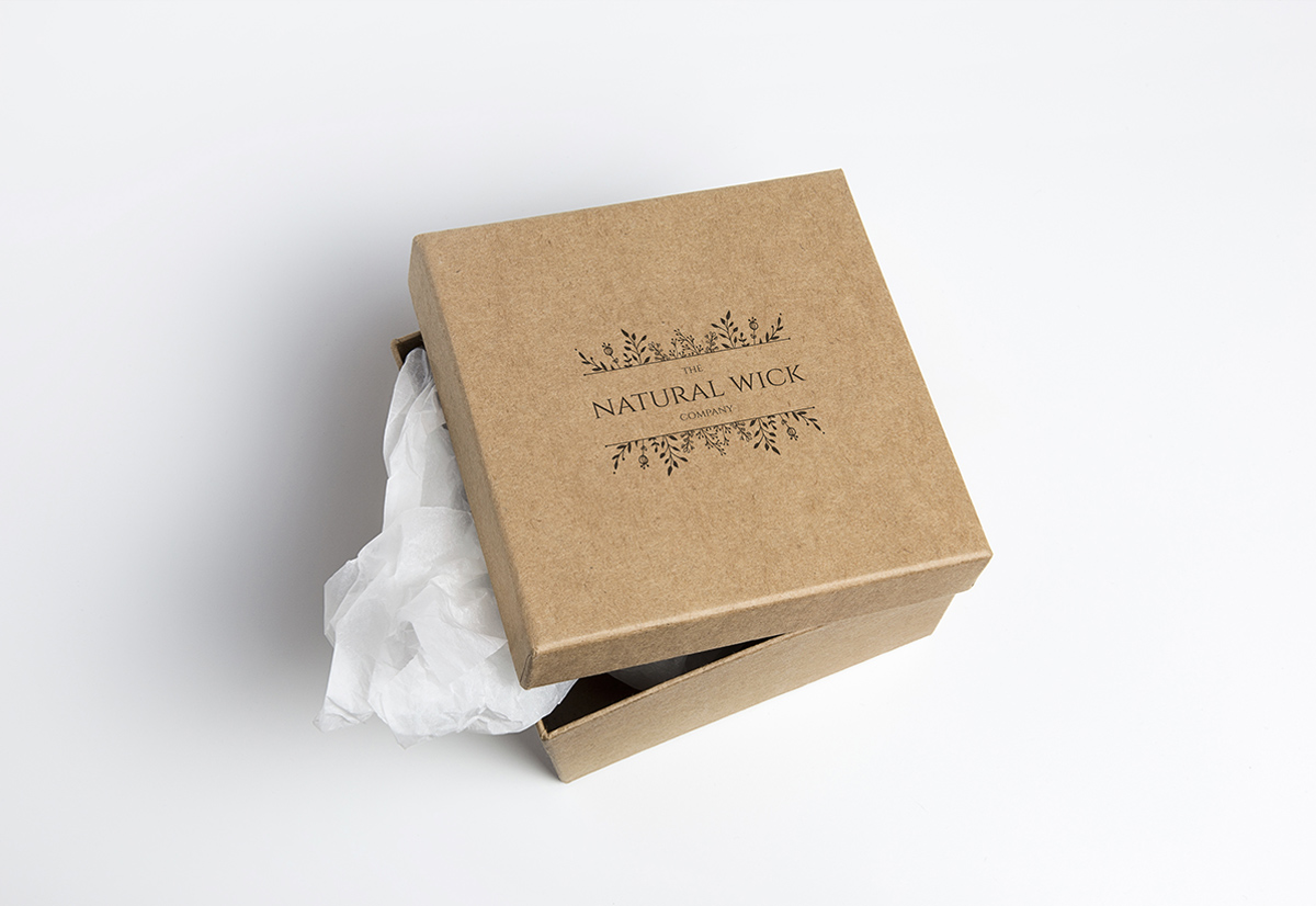 Natural Wick packaging