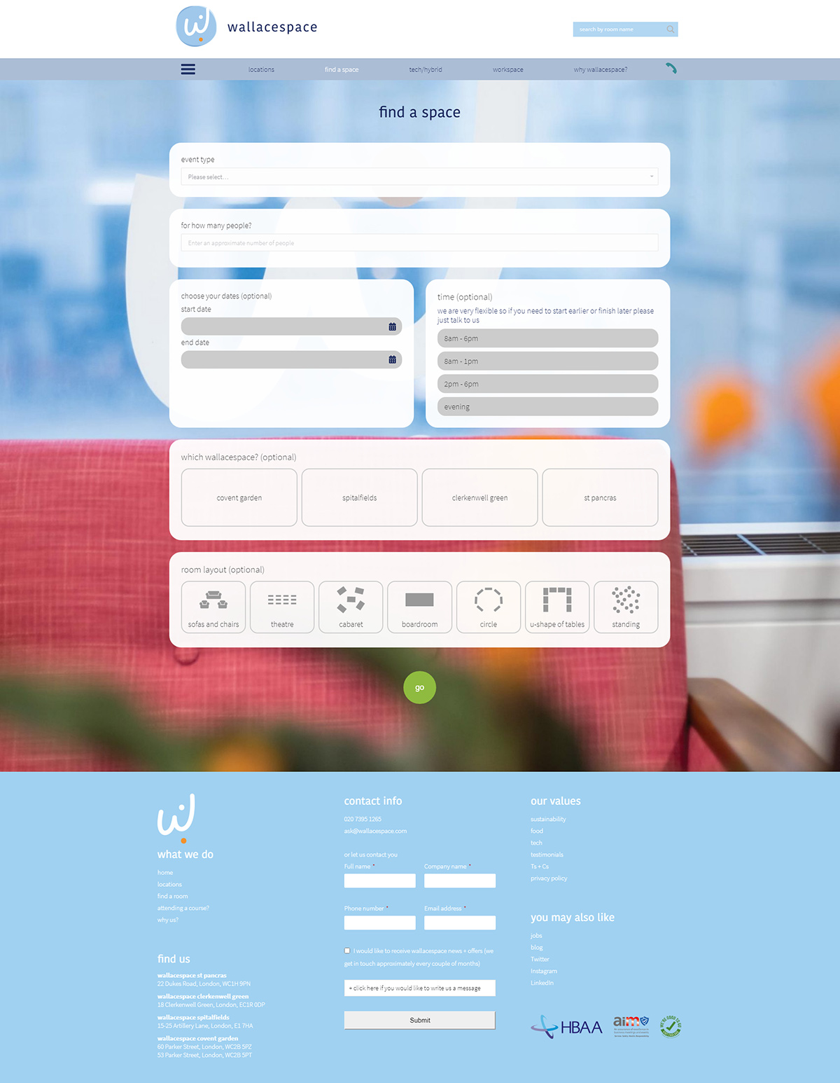 Wallacespace website